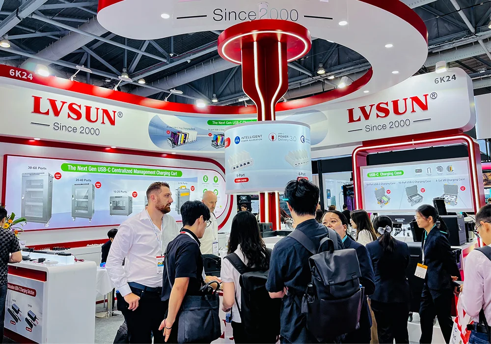 香港で開催されたGlobal Sources Consumer Electronics 2026のLVSUNブース6K24