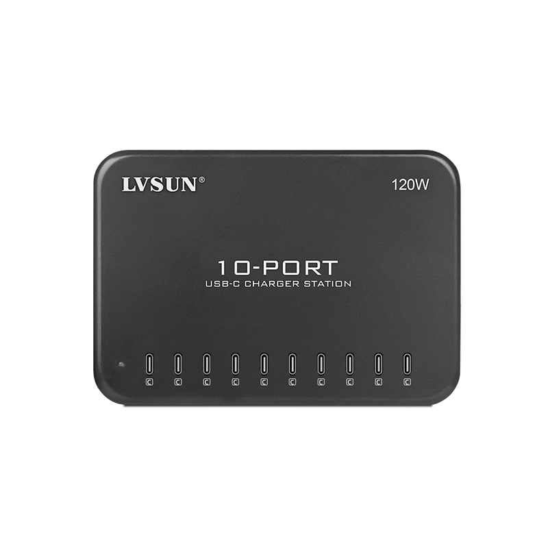 10-port 120W USB-C Charger