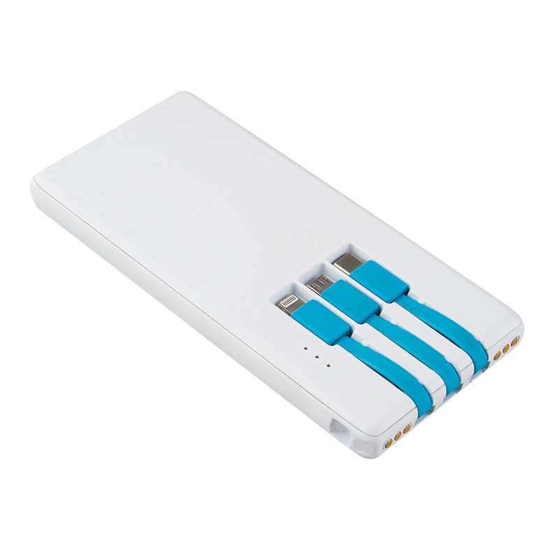3 in 1 Built-in Cable Power Bank