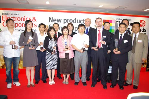I warmly congratulate our electronics products won the international Innovative Design Award