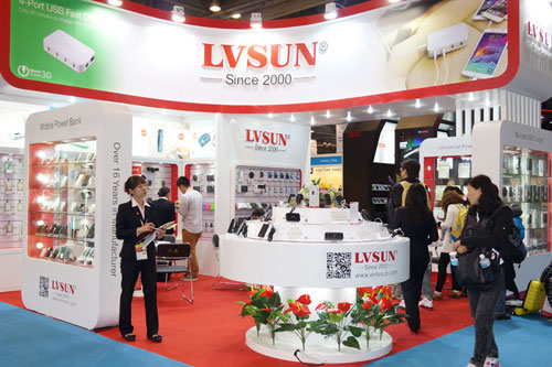 LVSUN New Products TYPE-C Charger Released in Fair