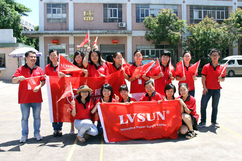 The Special Outward Bound from part of LVSUN Sales Elite Team