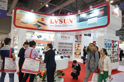 LVSUN have won great success on 2015 HK Autumn Electronics Fair&China Sourcing Fair
