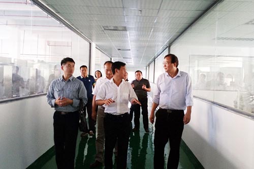 Hunan Province and Chinese Academy of Sciences Leaders visit LVSUN Innovation and Technology Park to guide the work