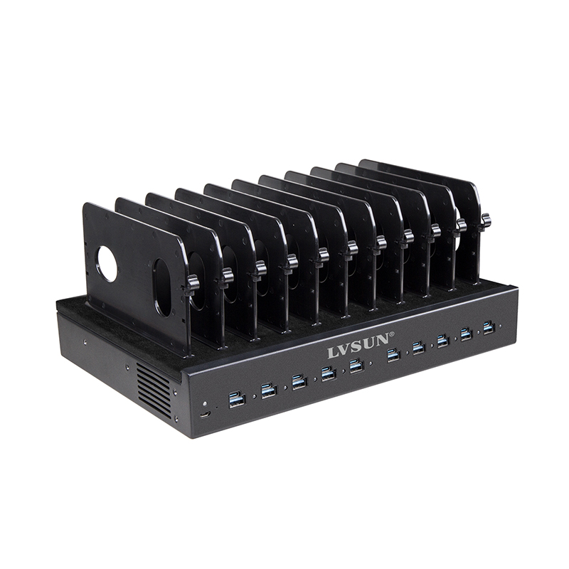 Chargeur USB-C GaN 800W 10 Ports - Rapide, Puissant Et Compatible Avec MacBook, IPhone, Samsung Et Bien D'autres