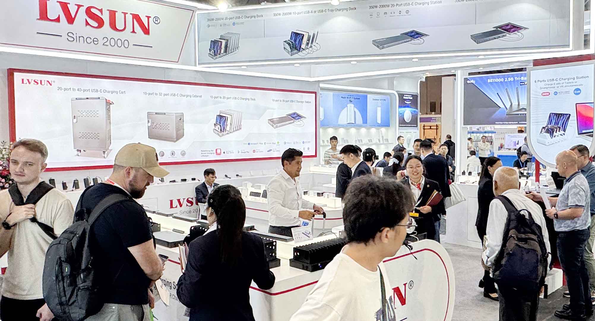 2025 Hong Kong Exhibition - LVSUN Shaping the Future of Charging